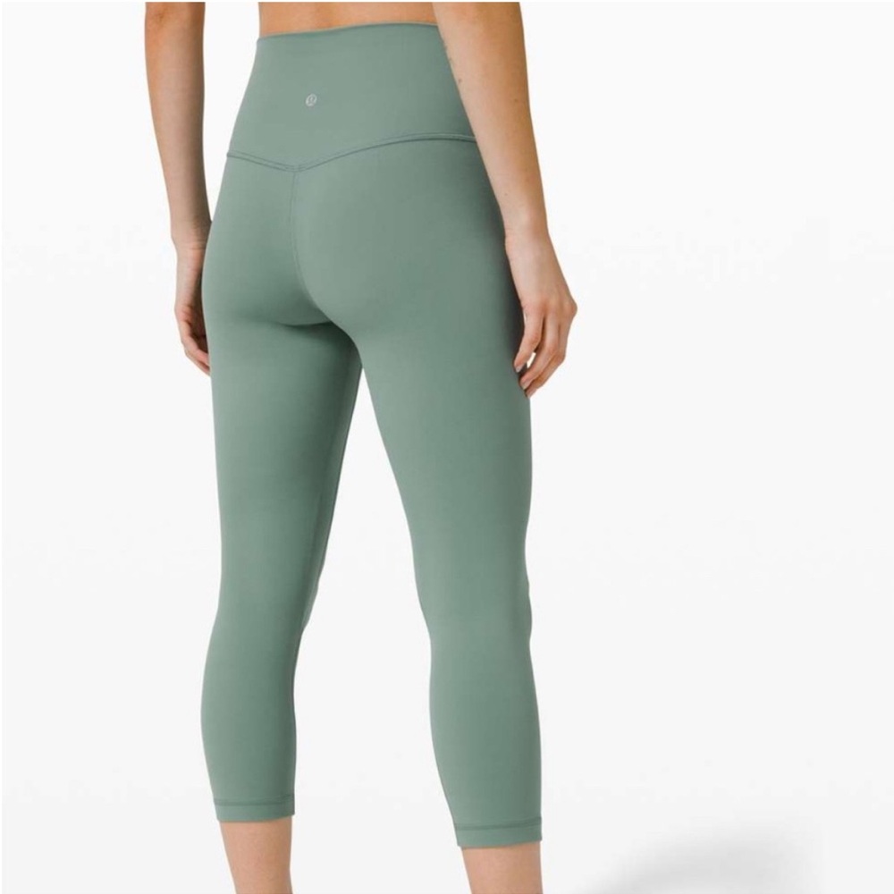 Lululemon Sage Green High-Waisted Leggings